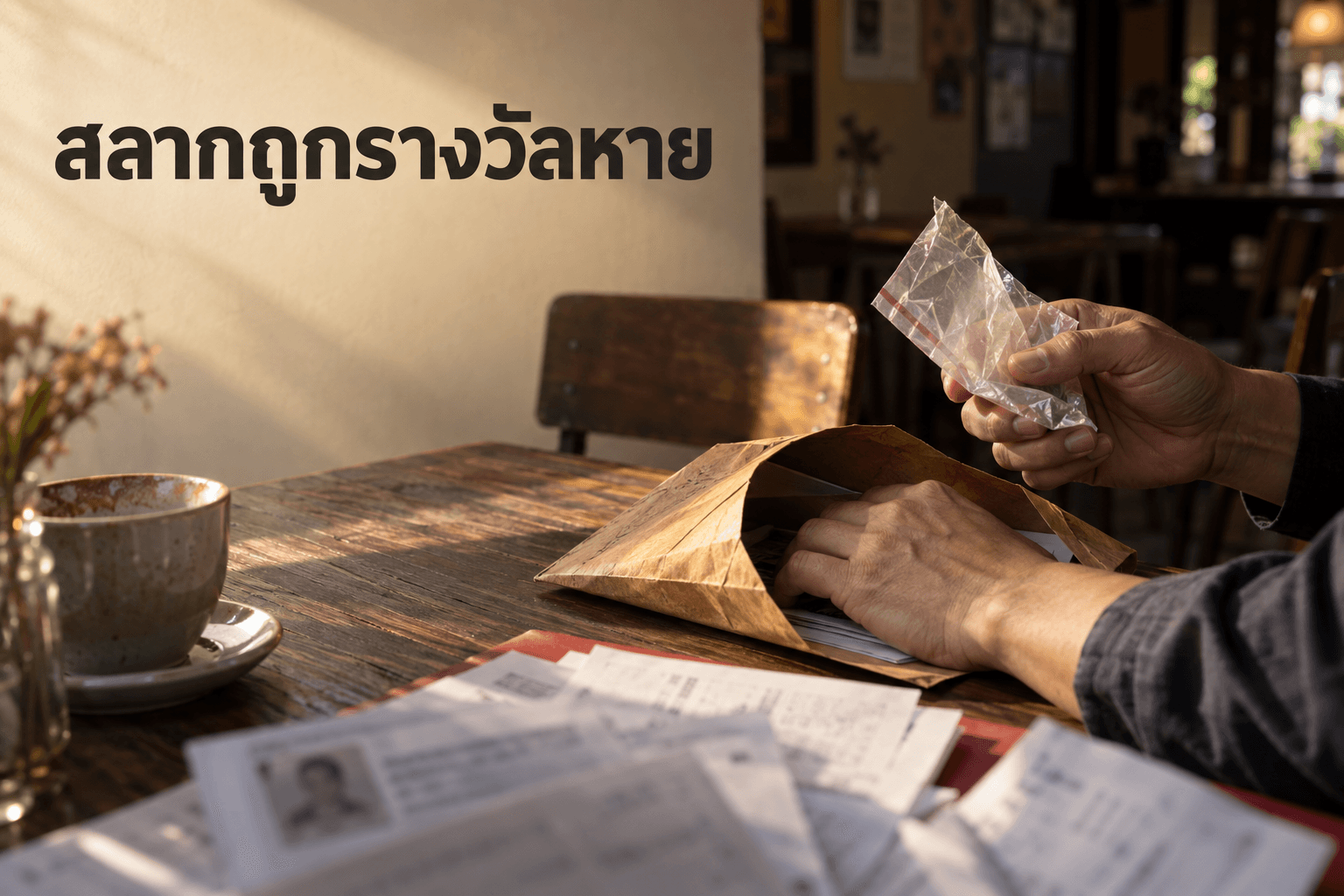 สลากถูกรางวัลหาย ต้องแจ้งความแบบไหนและเตรียมอะไรบ้าง
