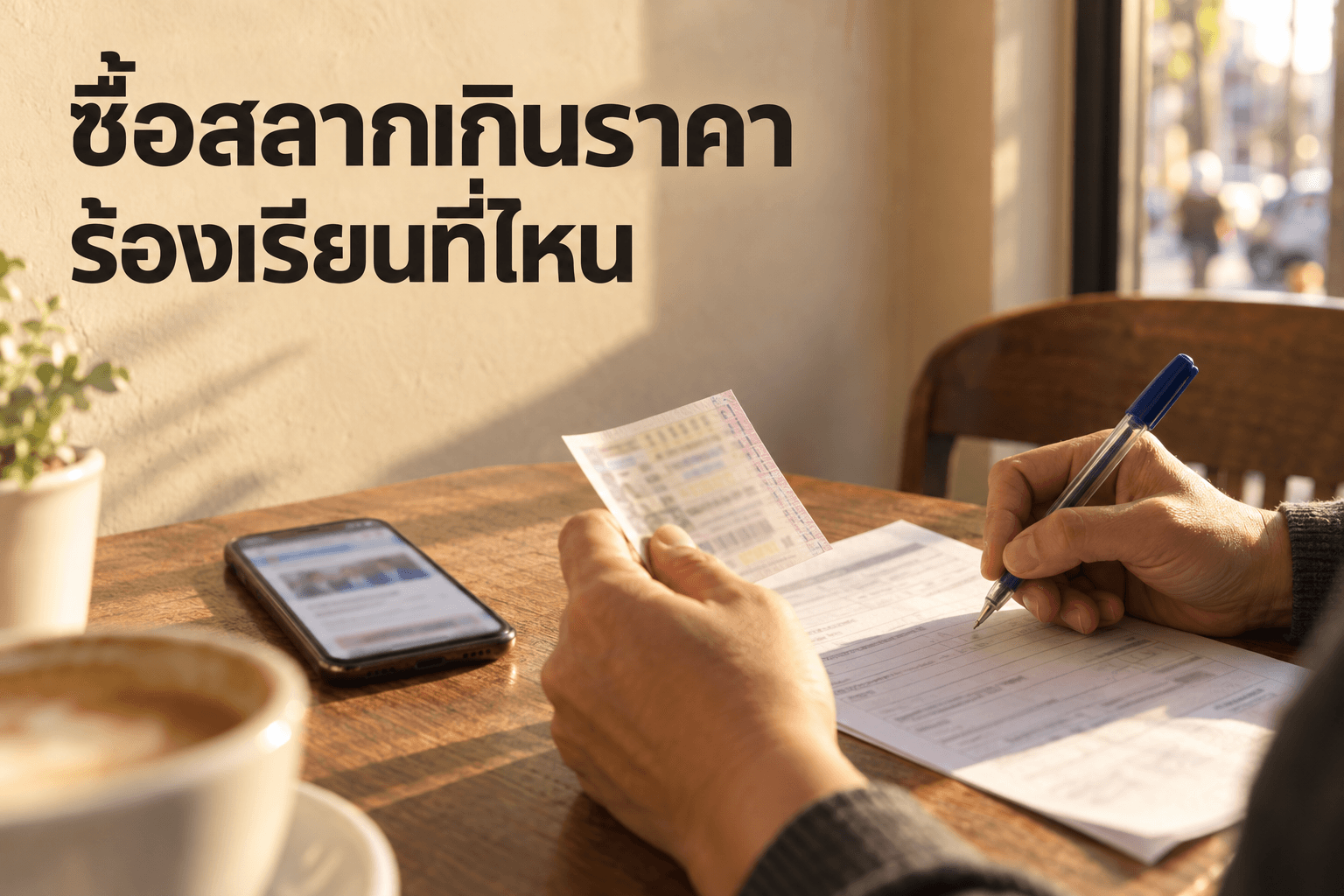 ซื้อสลากเกินราคา ร้องเรียนที่ไหน ต้องใช้หลักฐานอะไร
