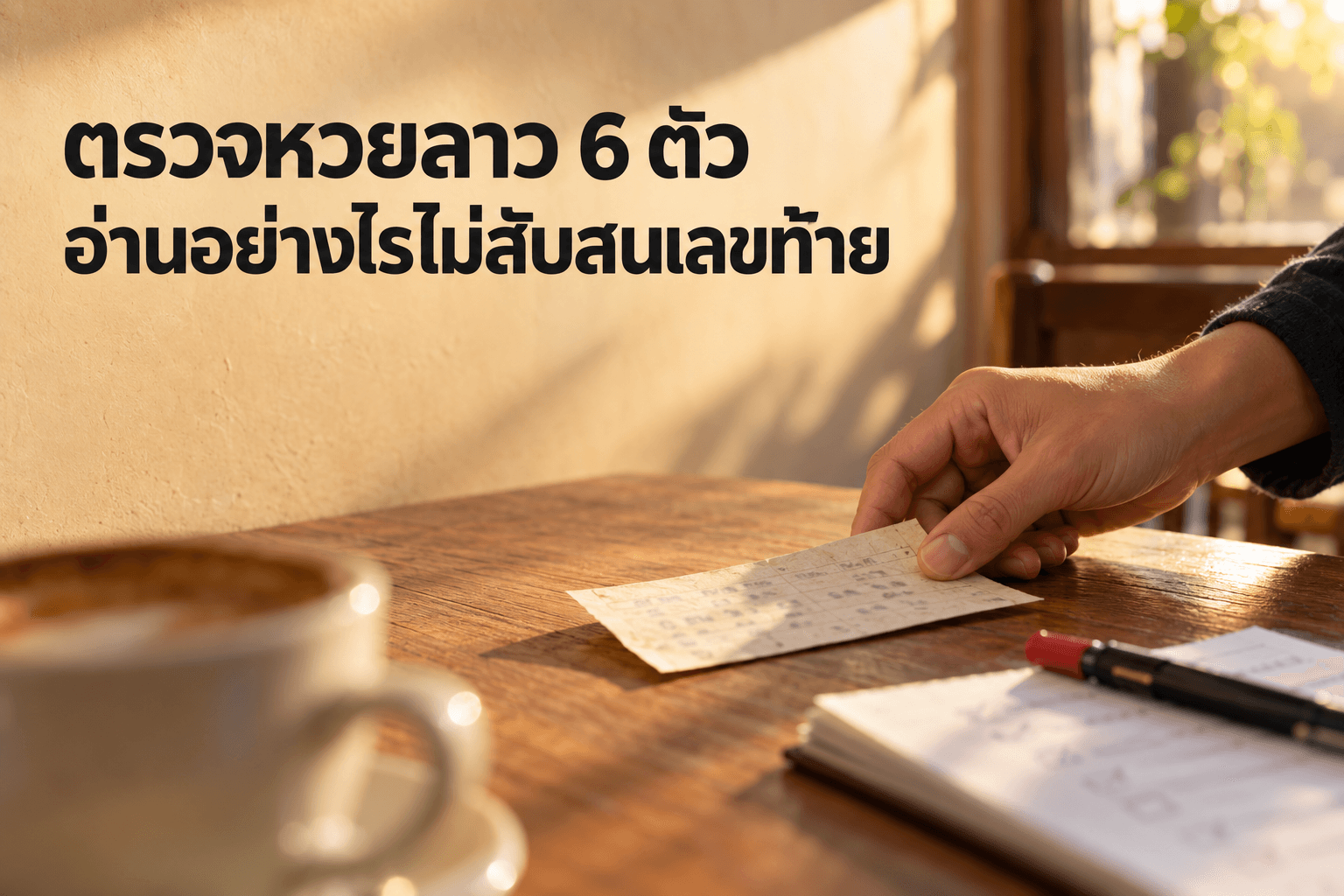 ตรวจหวยลาว 6 ตัว อ่านอย่างไรไม่สับสนเลขท้าย
