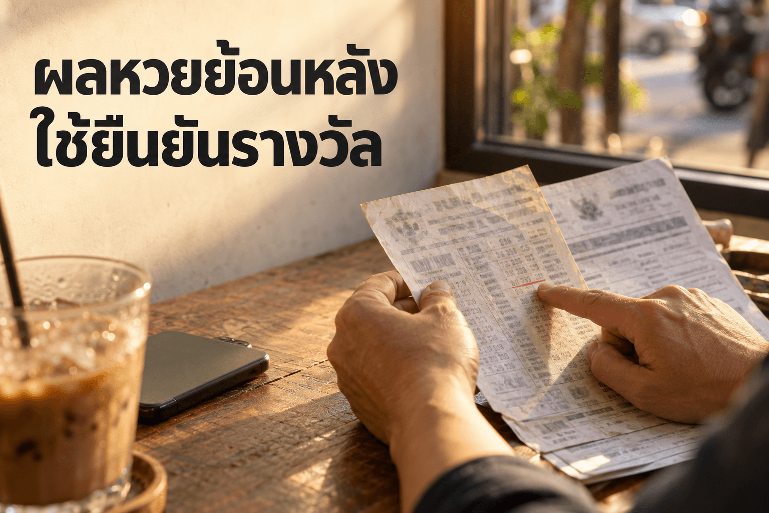 ผลหวยย้อนหลังใช้ยืนยันรางวัลได้ไหม ต้องดูประกาศไหน