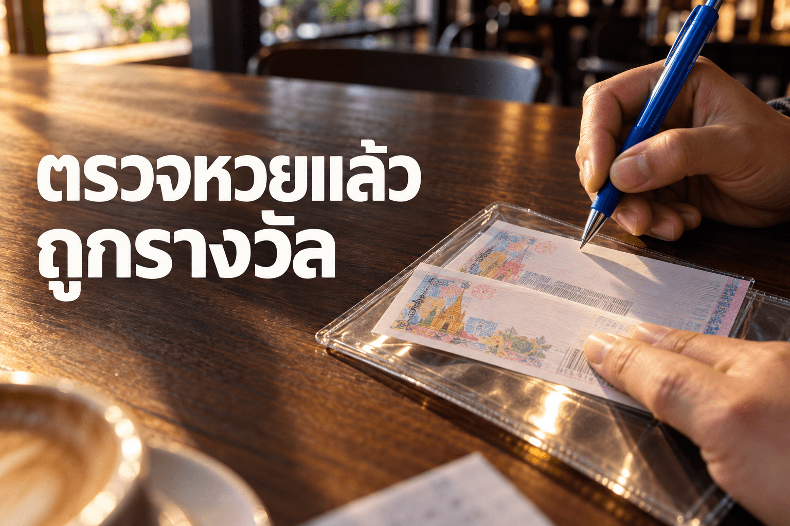 ตรวจหวยแล้วถูกรางวัล ต้องเซ็นหลังสลากตอนไหน