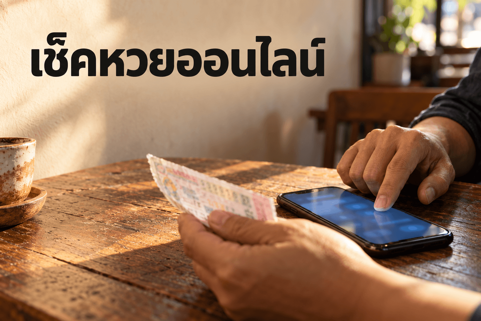เช็คหวยออนไลน์แบบกรอกเลข ระวังอะไรไม่ให้ตรวจผิด