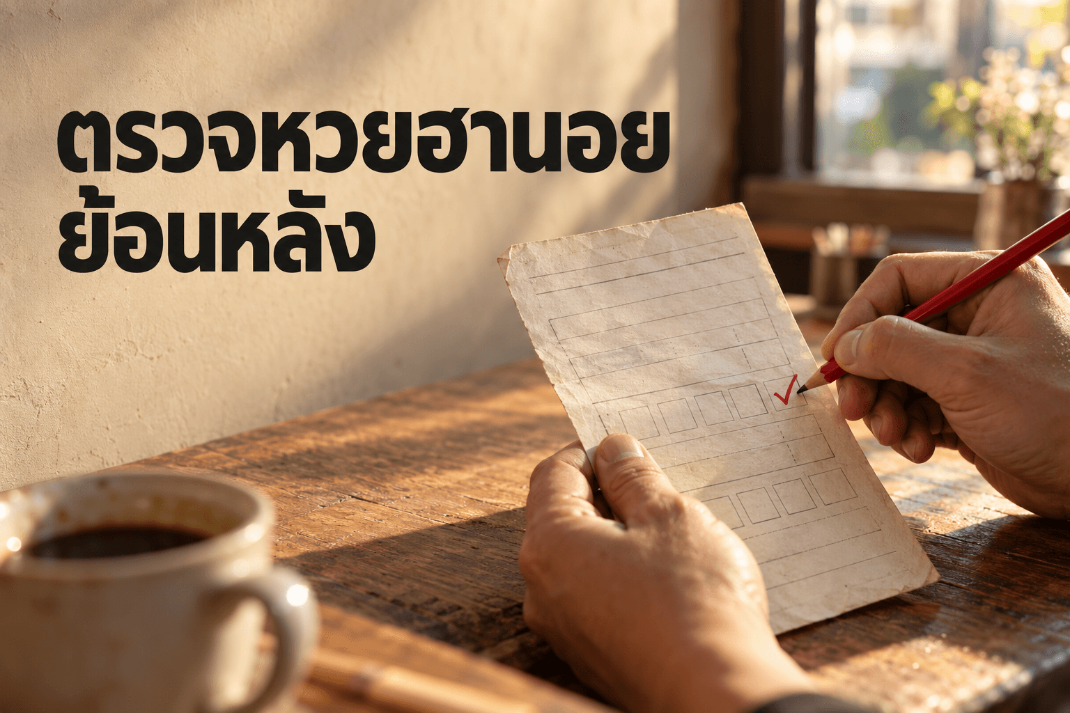 วิธีตรวจหวยฮานอยย้อนหลัง อ่านวันที่ไม่ให้ผิดงวด