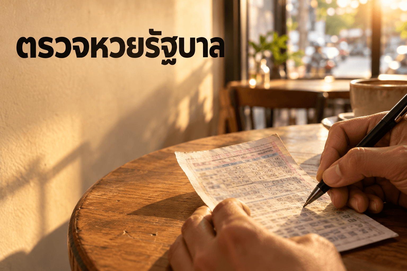 ตรวจหวยรัฐบาลแบบเรียงลำดับ ควรเช็คอะไรก่อนหลัง