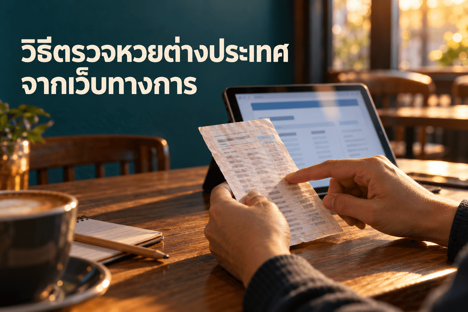 วิธีตรวจหวยต่างประเทศจากเว็บทางการ ต้องดูคำไหน
