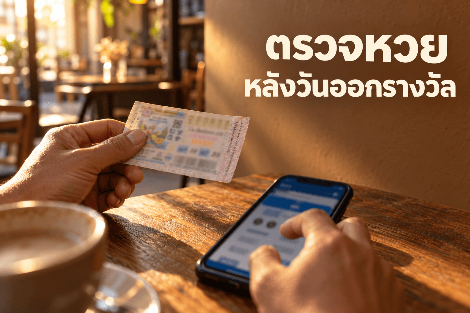 ตรวจหวยหลังวันออกรางวัลหลายวัน ยืนยันผลได้จากไหน