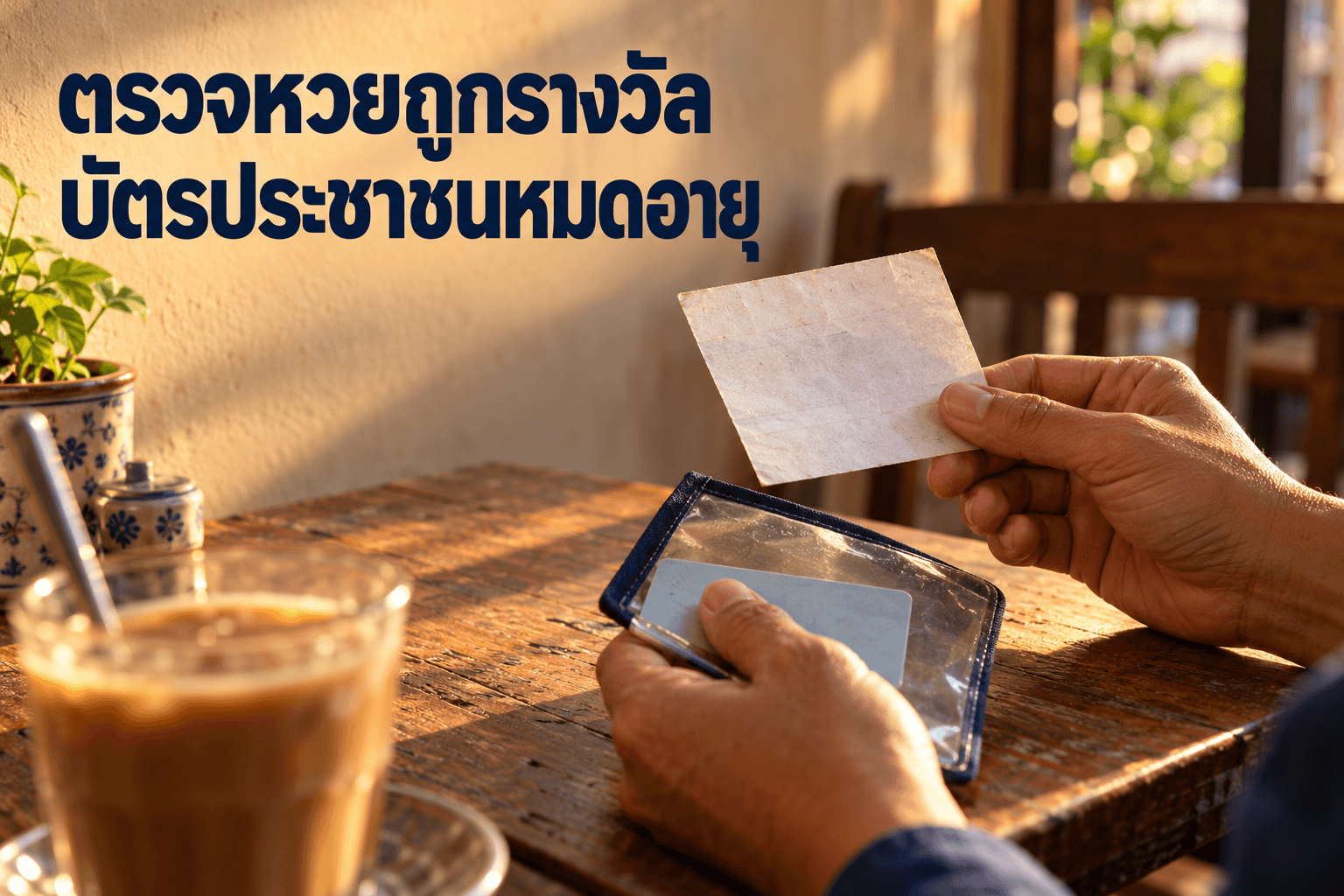 ตรวจหวยถูกรางวัลแต่บัตรประชาชนหมดอายุ ขึ้นเงินได้ไหม