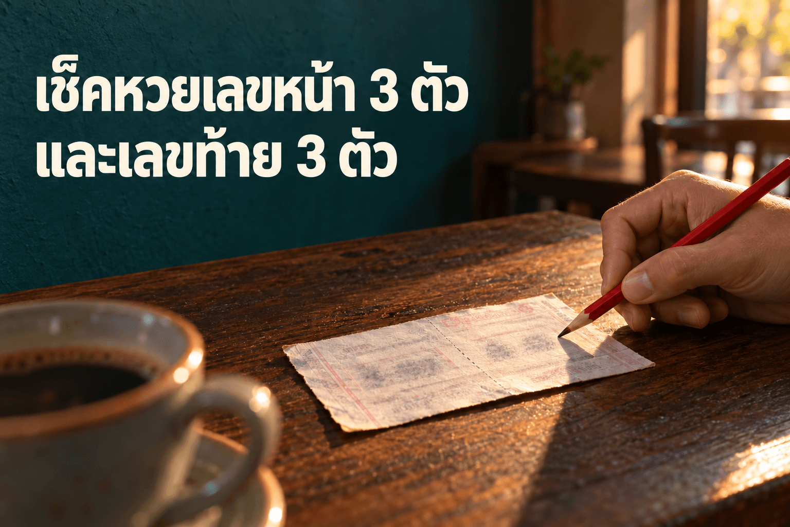 เช็คหวยเลขหน้า 3 ตัวกับเลขท้าย 3 ตัว ต่างกันตรงไหน